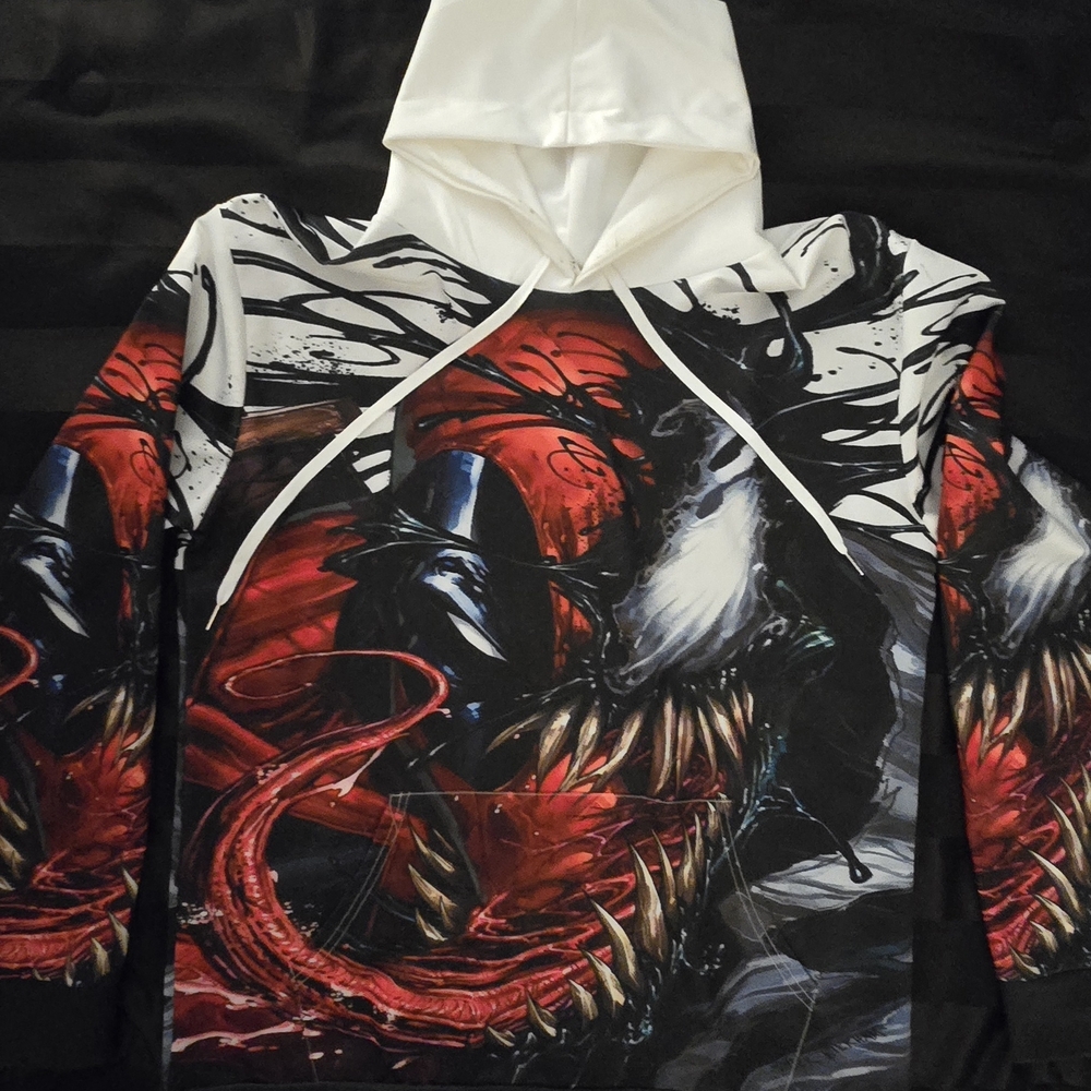 Deadpool/Venom Sublimated Hoodie